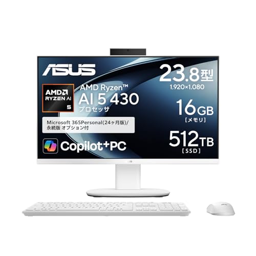 Amazon.co.jp: ASUS デスクトップPC V600 AiO VM640GA 23.8インチ